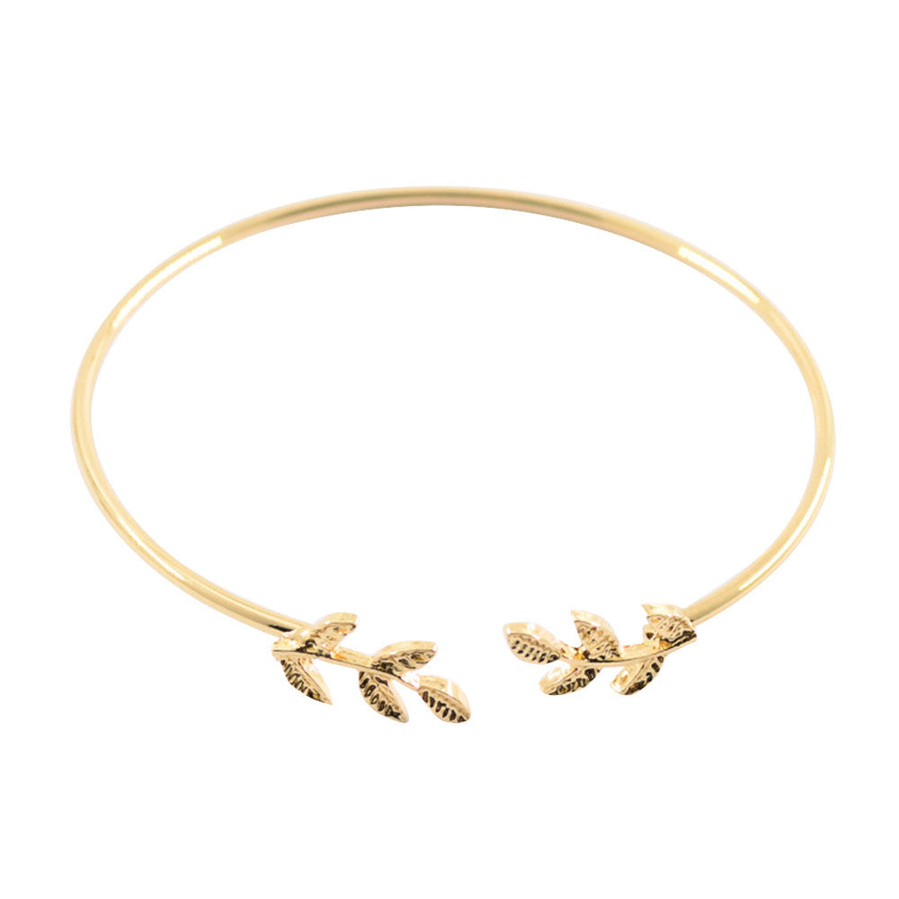 Women's Leaves Cuff Bangle