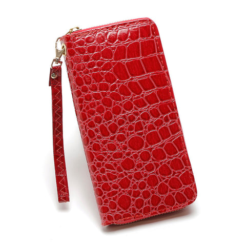 Vegan Leather Stone Road Red Women's Wallet